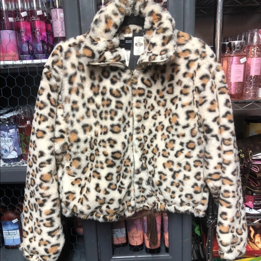 Victoria’s Secret PINK cheetah jacket small